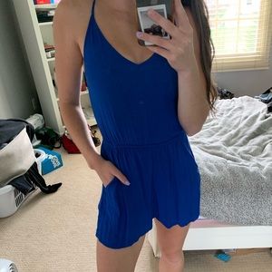 Blue Romper